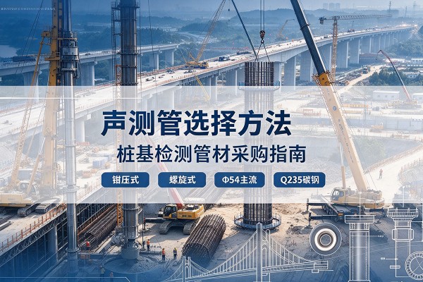 类乌齐声测管选型标准