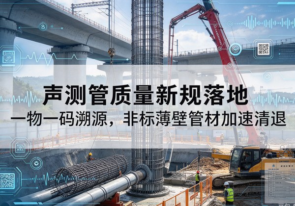 类乌齐声测管质量新规落地，一物一码溯源，非标薄壁管材加速清退