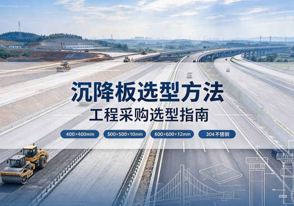 类乌齐沉降板选择方法
